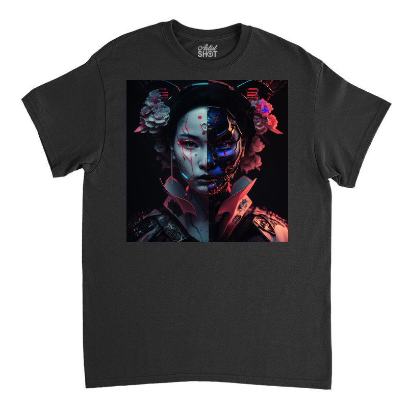 Two Faced Girl Classic T-shirt by Kailooma | Artistshot