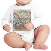 Como Park Carousel Long Sleeve Baby Bodysuit | Artistshot