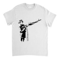 Banksy Child Soldier Classic T-shirt | Artistshot