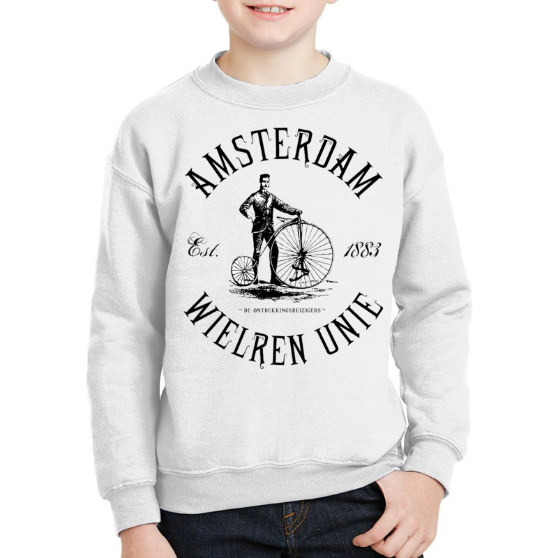 Amsterdam Bicycle Club Youth Sweatshirt by jamesdan | Artistshot