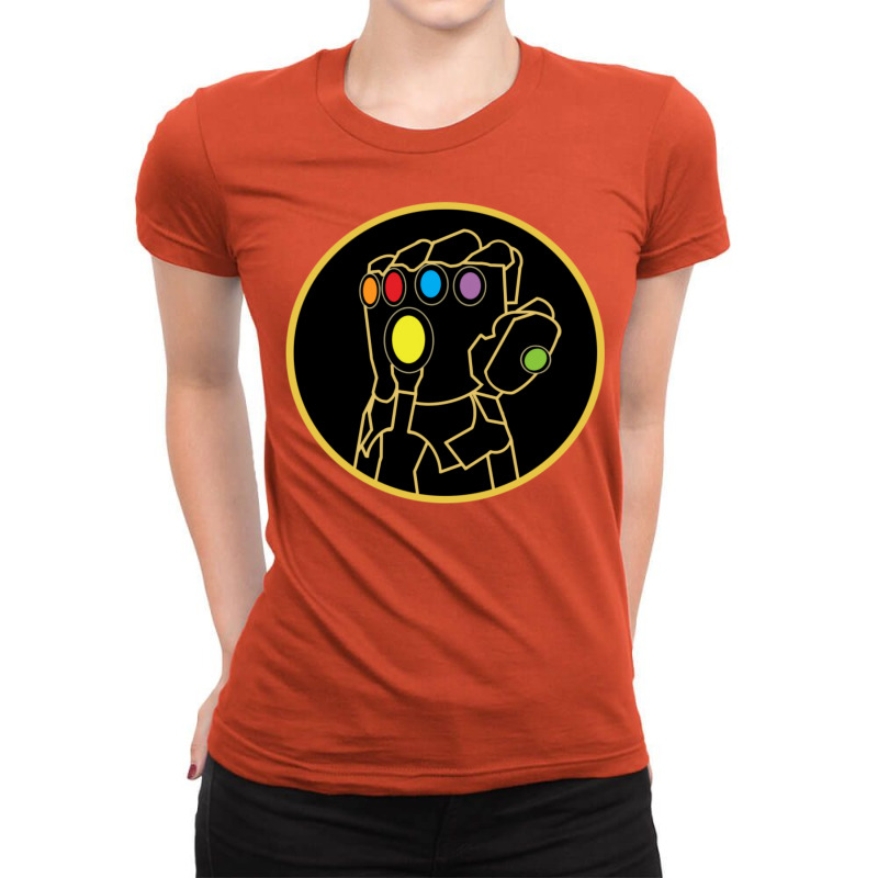 Infinity Gauntlet Ladies Fitted T-Shirt by irediageorevj | Artistshot