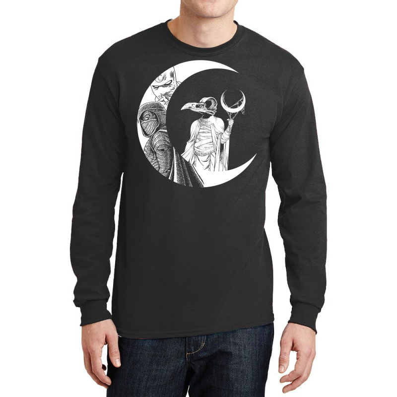 Moon Knight   Khonshu Long Sleeve Shirts | Artistshot