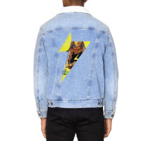 Ms Kamala Bolt Fitted Unisex Sherpa-lined Denim Jacket | Artistshot