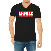 Ma Ville V-neck Tee | Artistshot