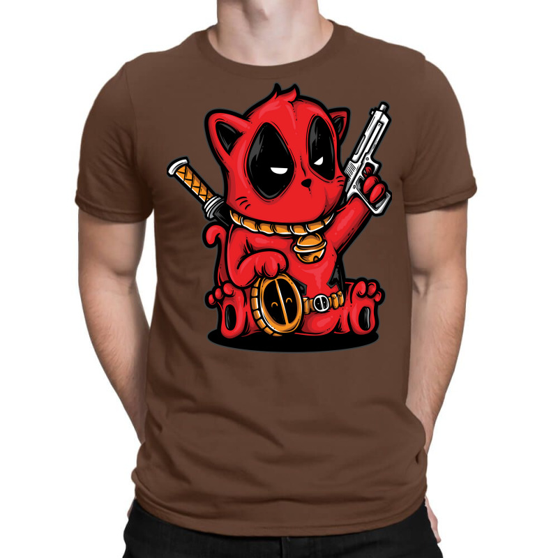 Kittypool Catpool T-Shirt by fattytanyahy | Artistshot