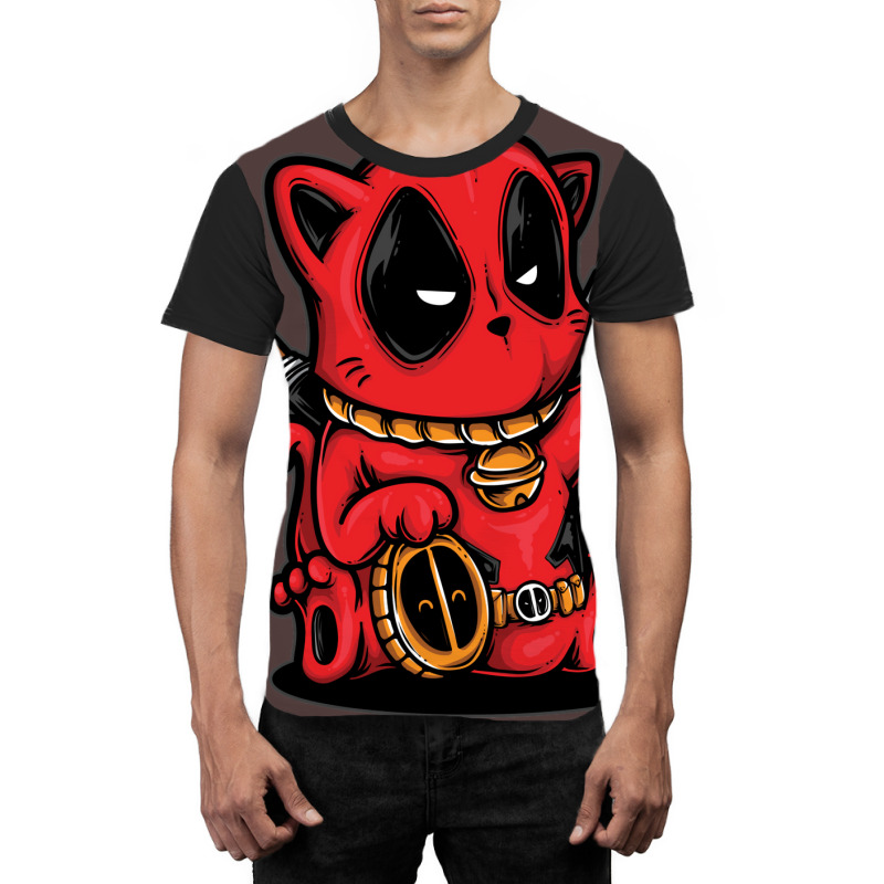 Kittypool Catpool Graphic T-shirt by fattytanyahy | Artistshot