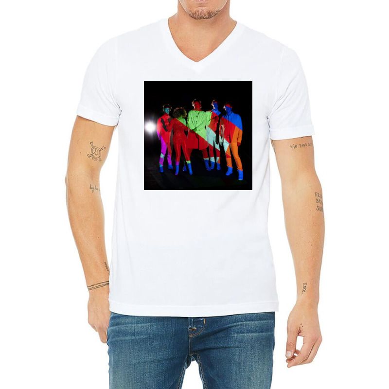 Arcade Fire 3 V-Neck Tee by HollisGonzalez | Artistshot