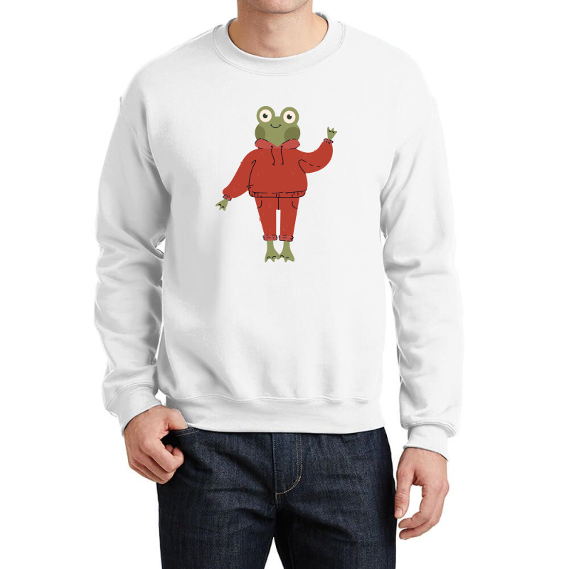 Leisure Suit Fall Frog Crewneck Sweatshirt by dariia91 | Artistshot