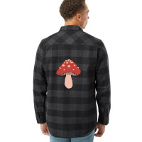 Cute Mushroom Design Flannel Shirt | Artistshot