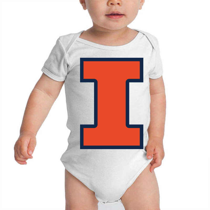 Illinois Fighting Illini, Merch Baby Bodysuit by asherparker987 | Artistshot