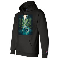 Image Of A River Champion Hoodie | Artistshot