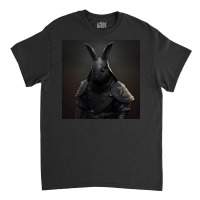 Black Rabbit Looks At Camera Classic T-shirt | Artistshot