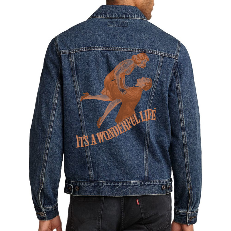 It's A Wonderful Life1 Men Denim Jacket by mpofykurpesl | Artistshot