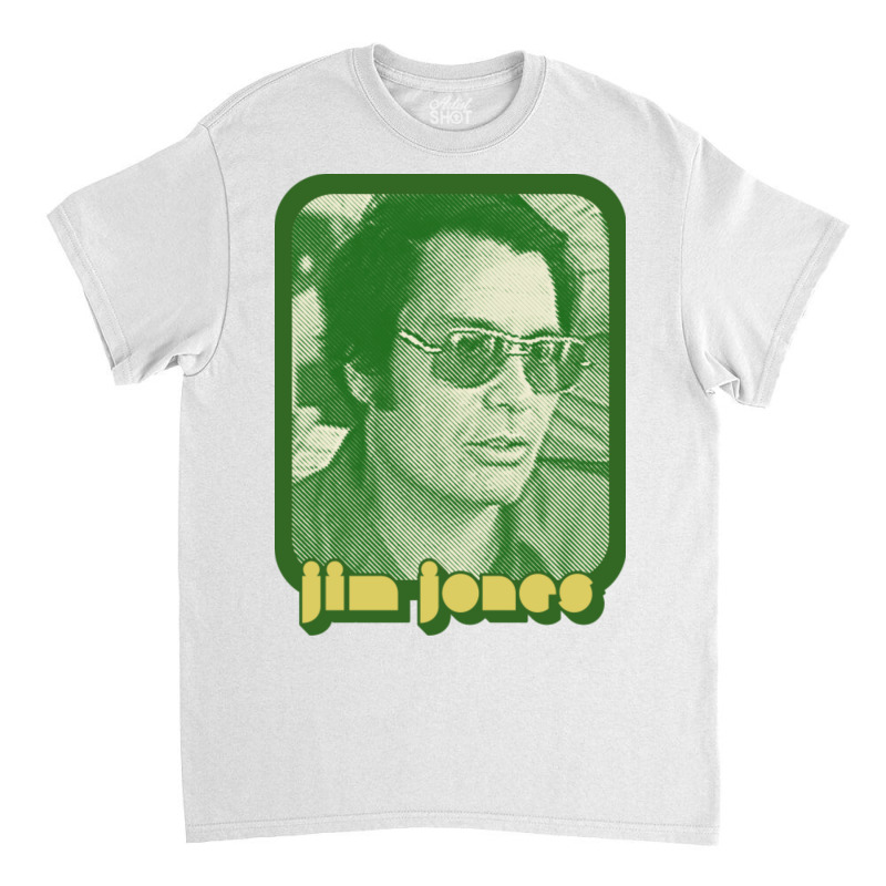 Jim Jones  Retro Style Cult Leader Design Classic T-shirt by luksixhefri0 | Artistshot