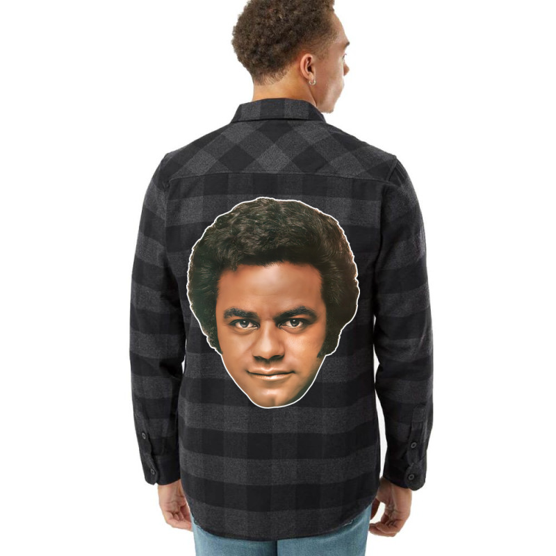 Johnny Mathis    70s Retro Fan Art Flannel Shirt | Artistshot