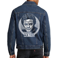 Johnny Mathis    70s Retro Fan Art2 Men Denim Jacket | Artistshot