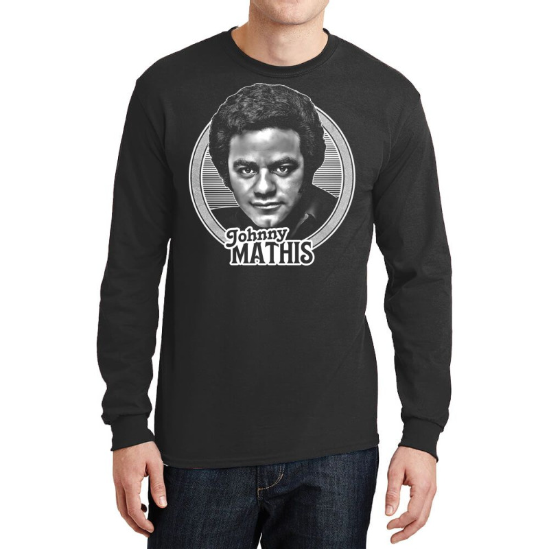 Johnny Mathis    70s Retro Fan Art2 Long Sleeve Shirts | Artistshot