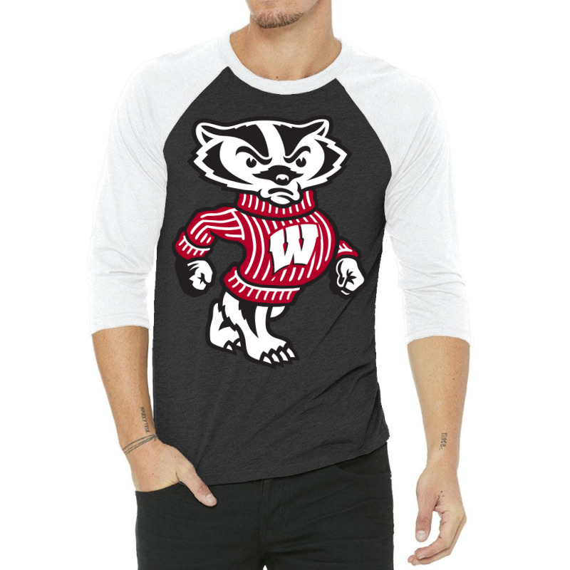 Buckybadger, Merch 3/4 Sleeve Shirt | Artistshot