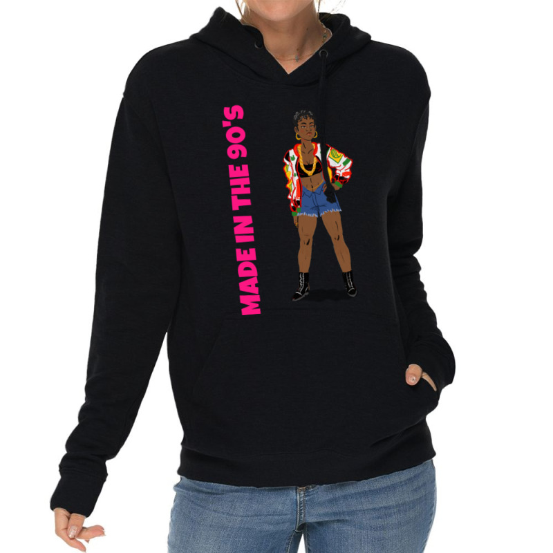 Made In The 90s  Salt N Pepa Design Lightweight Hoodie | Artistshot