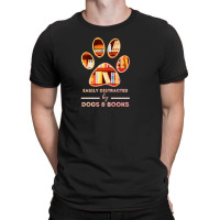 Books And Dogs Lover T-shirt | Artistshot