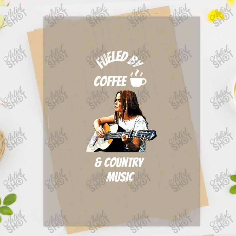 Fueled By Coffee And Country Music DTF Transfer by ardp13 | Artistshot