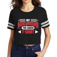 My Hang Around The Couch Scorecard Crop Tee | Artistshot