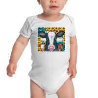 Cows Gemstone Sunflowers Tumbler Baby Bodysuit | Artistshot