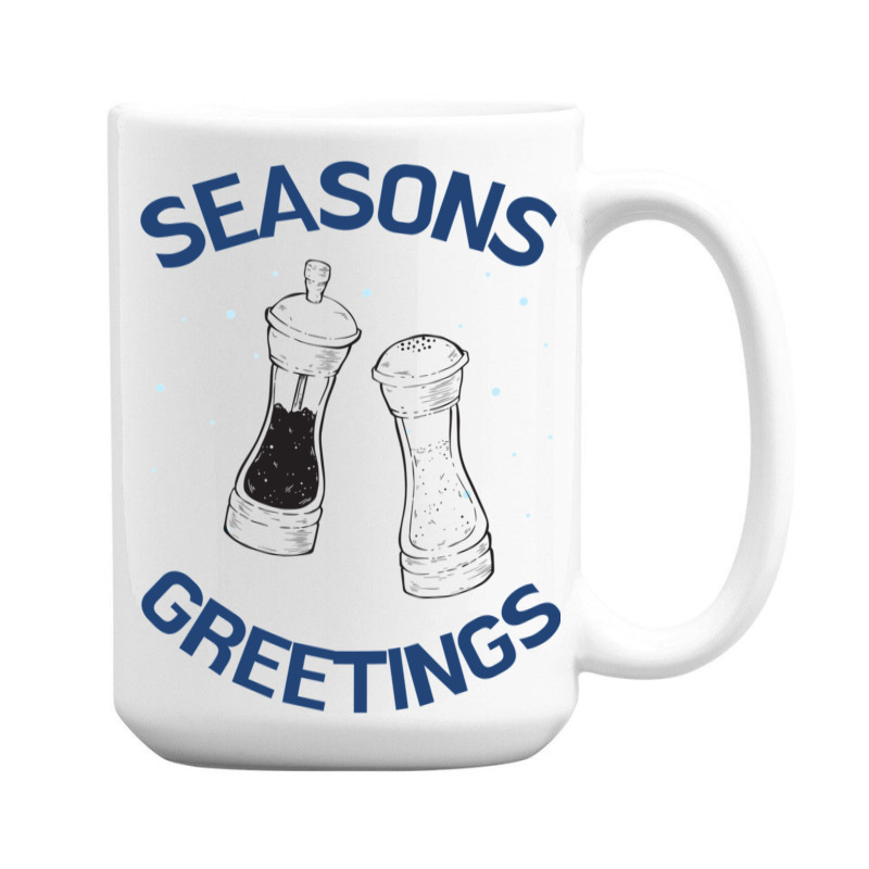 Seasons Greetings 15 Oz Coffee Mug | Artistshot