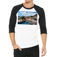 Croatia City Walls 3/4 Sleeve Shirt | Artistshot