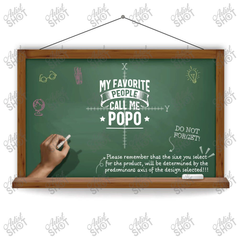 My Favorite People Call Me Popo Fathers Day T Shirt Dtf Transfer | Artistshot