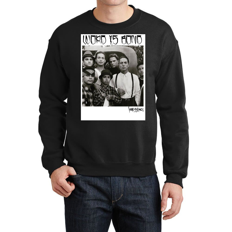 Word Is Bond - Blood In Blood Out Rip Crewneck Sweatshirt | Artistshot