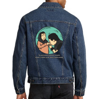 Mother's Prayer For Her Son Men Denim Jacket | Artistshot