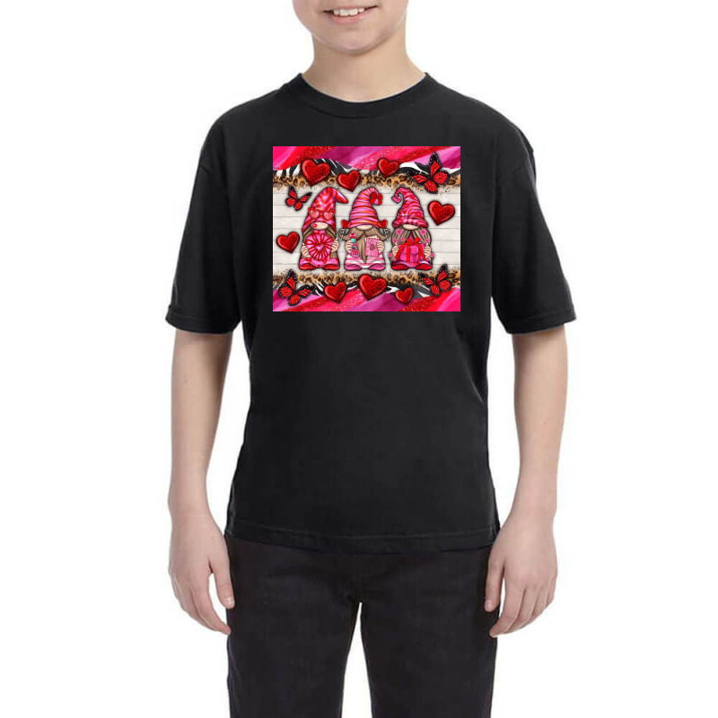 Valentine's Day Gnome Tumbler Youth Tee by enoddigitalart@gmail.com | Artistshot