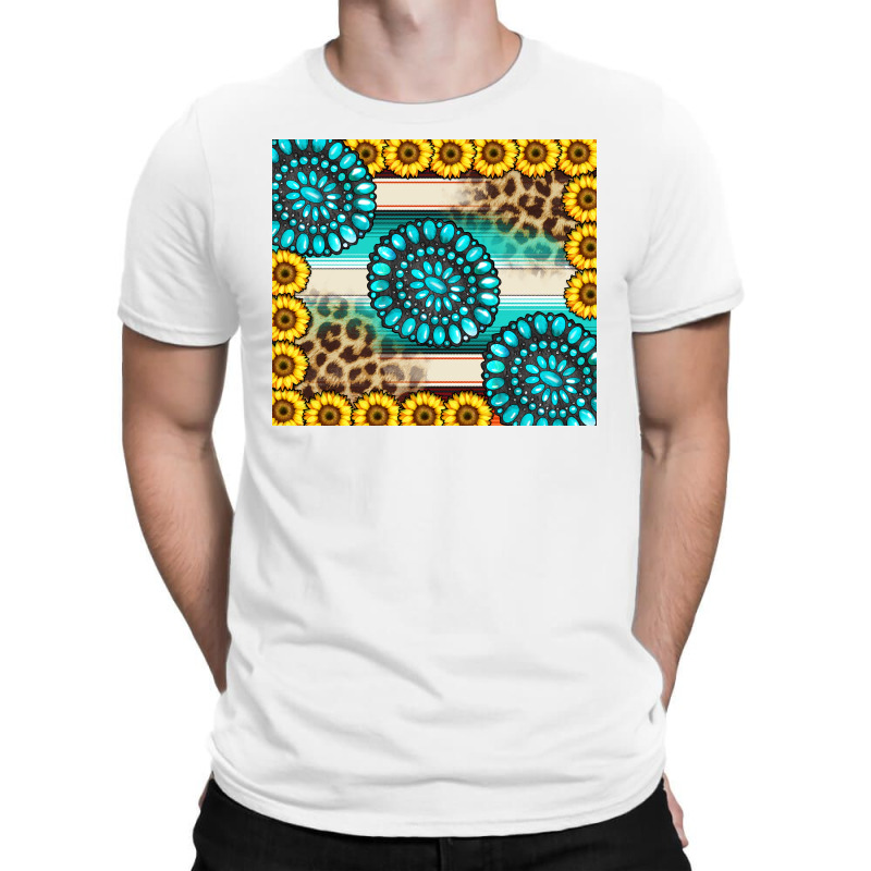 Gemstone Serape Sunflowers Tumbler T-shirt | Artistshot