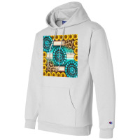 Gemstone Serape Sunflowers Tumbler Champion Hoodie | Artistshot