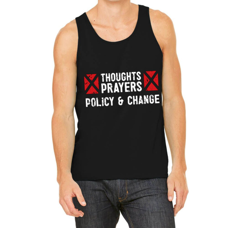 Thoughts And Prayers Tank Top | Artistshot