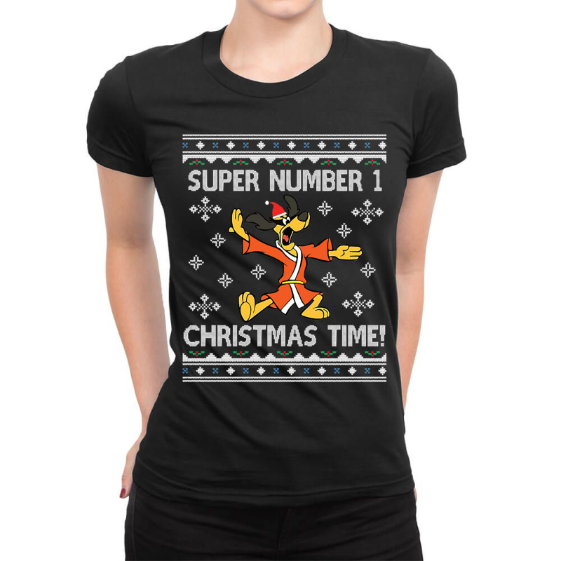 Funny Hong Kong Kungfu Phooey Number One Christmas Ladies Fitted T-Shirt by AleaAlmondz | Artistshot