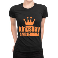 Koningsdag Ladies Fitted T-shirt | Artistshot