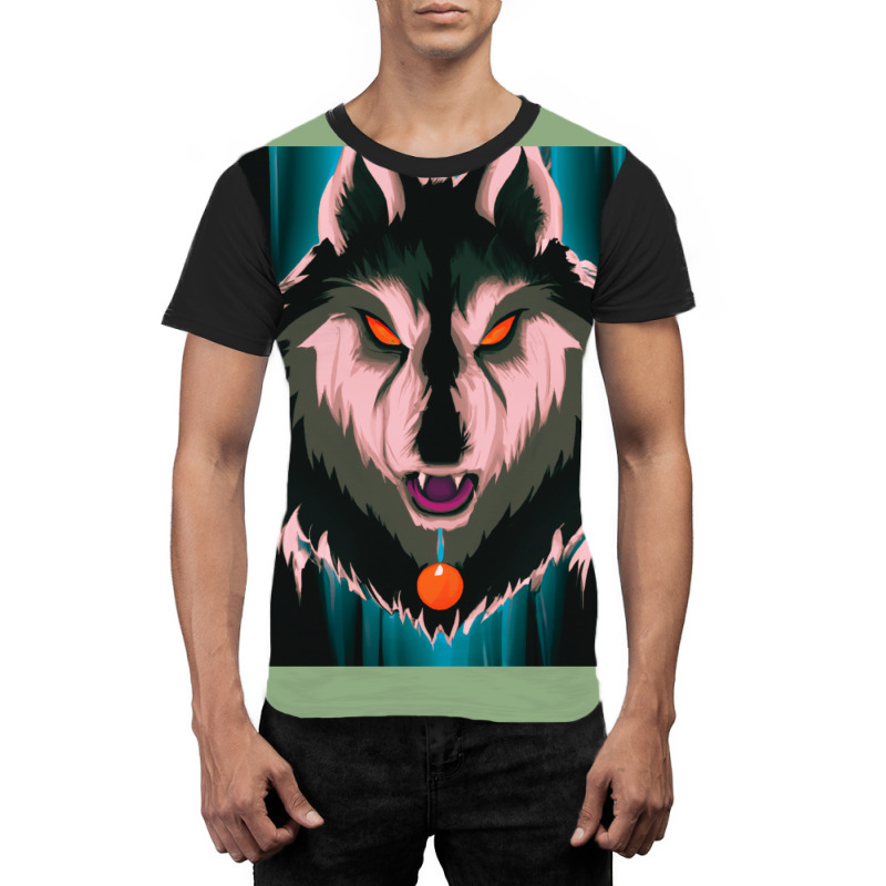 Alpha Wolf Boss Marine Theme Graphic T-shirt by charkmatgenb | Artistshot