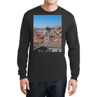 Dubrovnik Old Town Sky Line With Bell Tower Long Sleeve Shirts | Artistshot