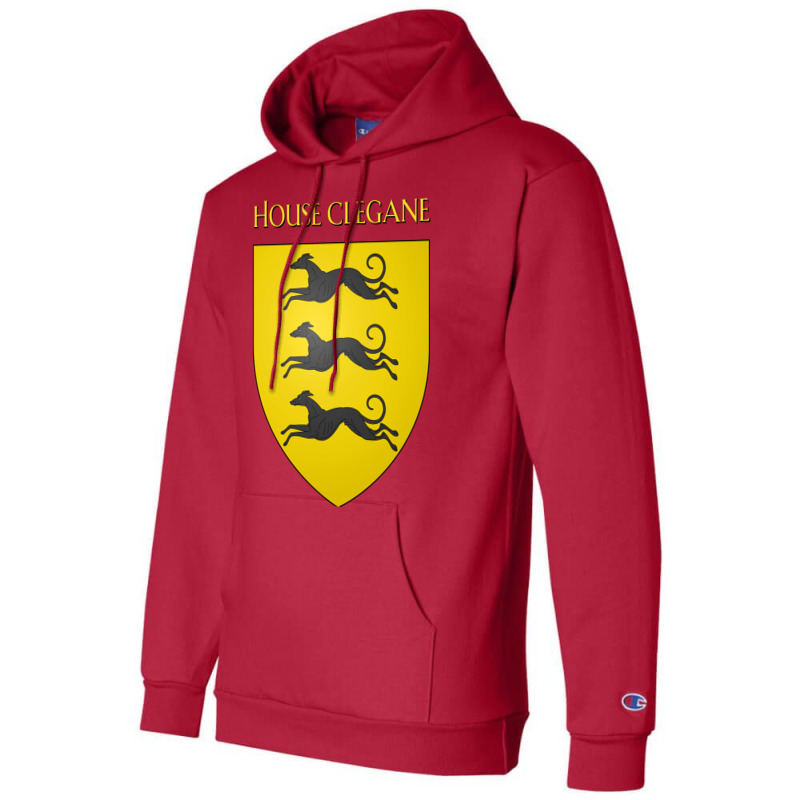 House Clegane Coat Of Arms Heraldry Sigil   A Song Champion Hoodie | Artistshot