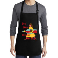 Keep Calm And Passover That Wine Medium-length Apron | Artistshot