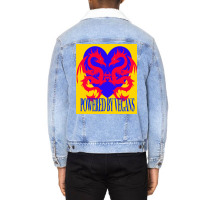 Dragons Powered By Vegans Yellow Unisex Sherpa-lined Denim Jacket | Artistshot