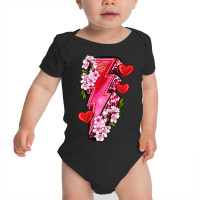 Valentine's Day Lightning Bolt Baby Bodysuit | Artistshot