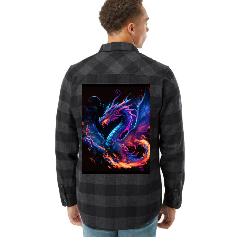 Fantasy Dragons And Mystical Creatures 85 Flannel Shirt | Artistshot