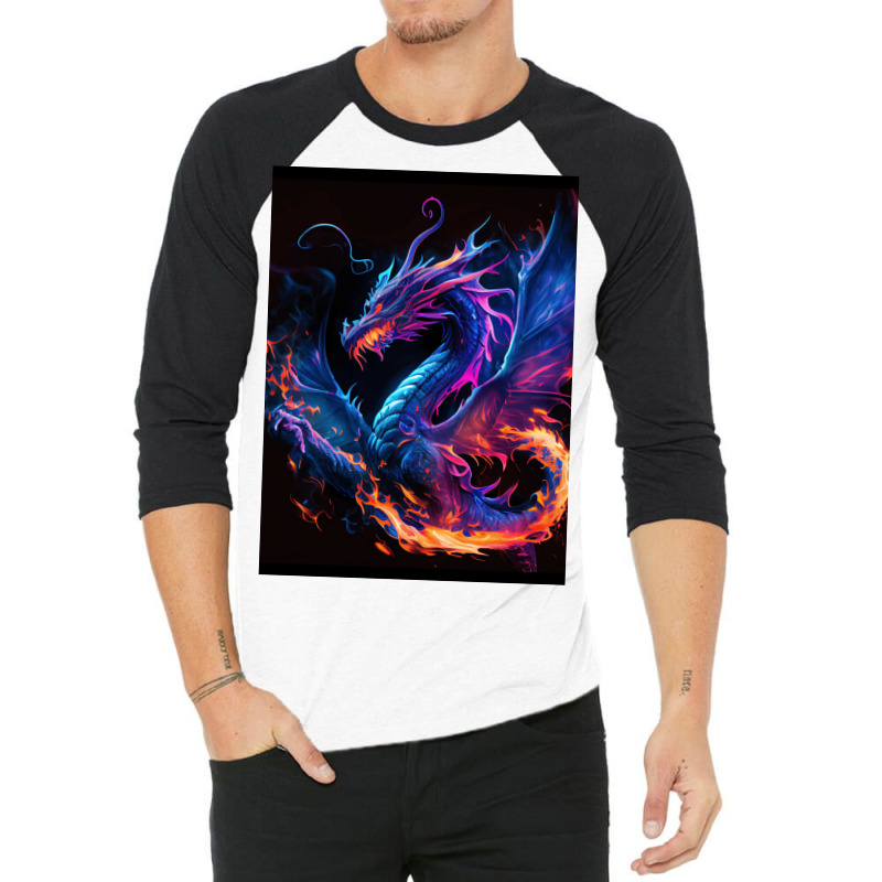 Fantasy Dragons And Mystical Creatures 85 3/4 Sleeve Shirt | Artistshot