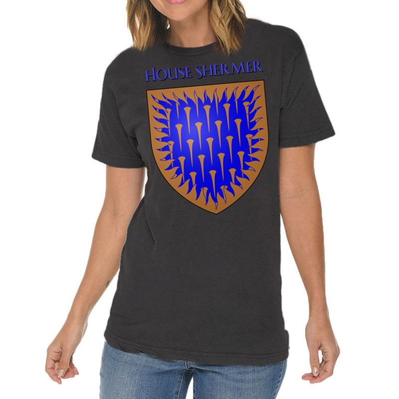 House Shermer Coat Of Arms Heraldry Sigil   A Song Vintage T-shirt | Artistshot