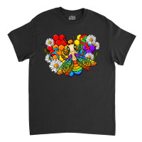 Pride Bee With Daisy Lgbtq Classic T-shirt | Artistshot