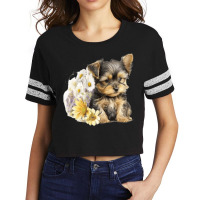 Yorkshire Terrier Scorecard Crop Tee | Artistshot