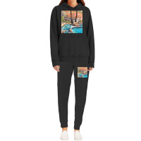 Dubrovnik Croatia   Ink And Watercolor Illustratio Hoodie & Jogger Set | Artistshot